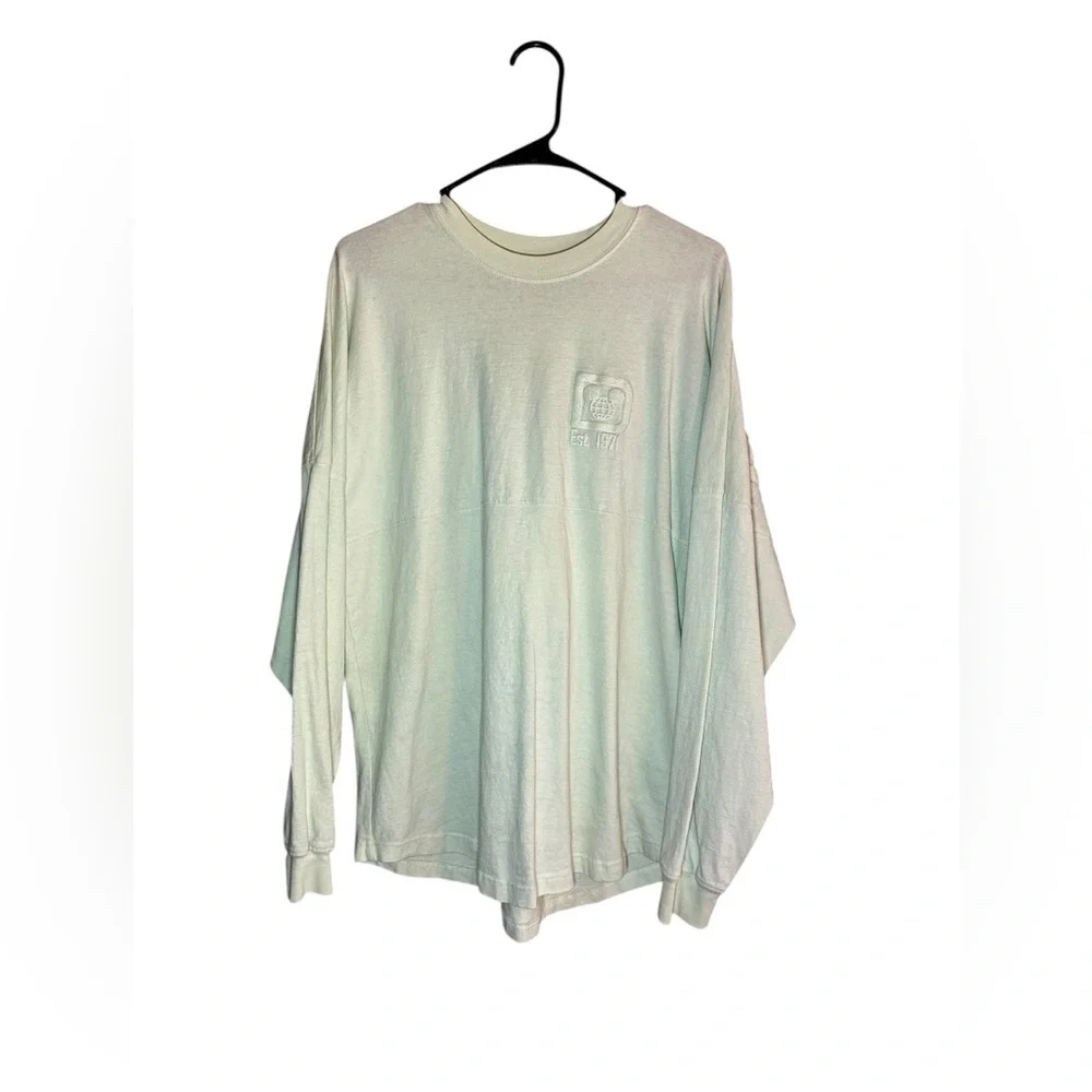Disney World Spirit Jersey Light Mint Green Size M - Picture 2 of 10